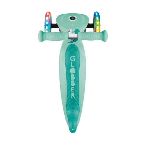 Сгъваема тротинетка със светещи колела GLOBBER PRIMO FOLDABLE LIGHTS - Ментово зелена - Image 7