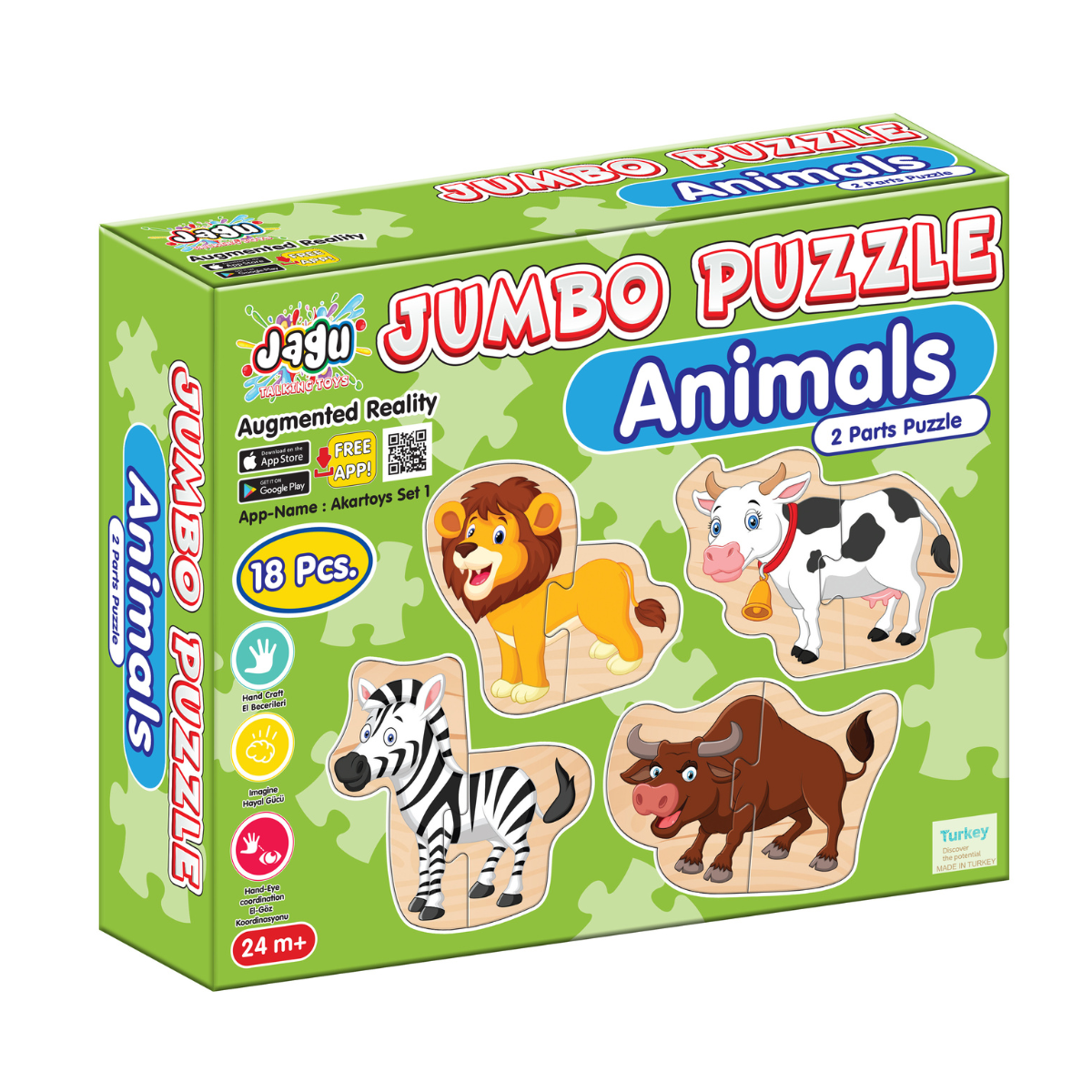 JUMBO пъзел ЖИВОТНИ