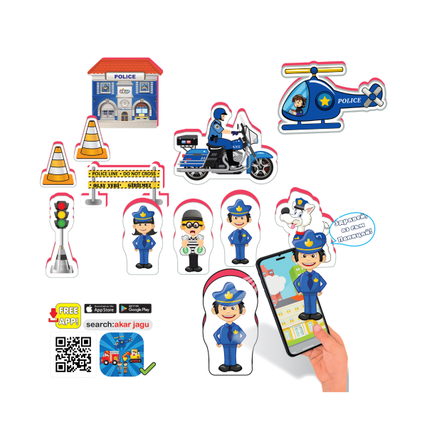 JAGU говорещи играчки ПОЛИЦИЯ - Image 2