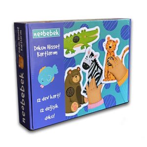 Тефтерче Touch and Feel карти с Животни