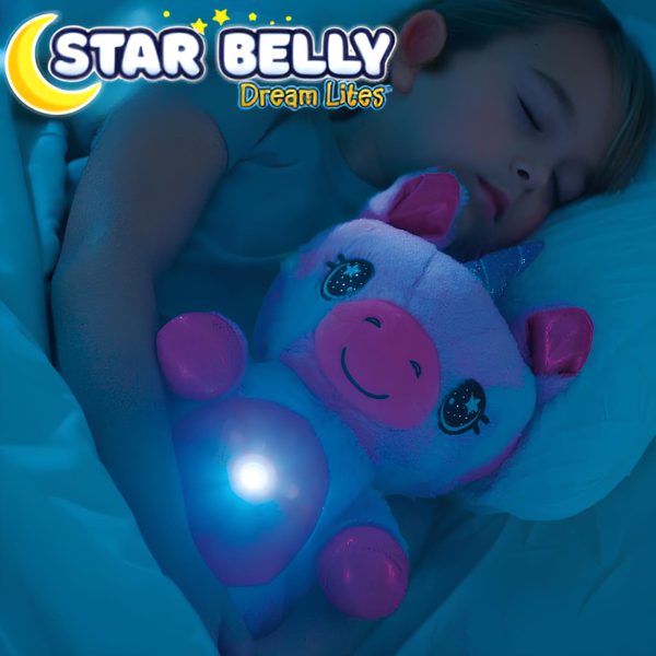 Star Belly Dream Lites – Плюшено Еднорогче с Проектираща Нощна Лампа